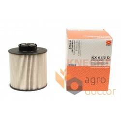 Фильтр топливный (вставка) 67/2 D OEKO KX [Knecht]