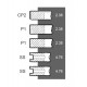 Поршневі кільця 751607R91 Case, (5 кілець) [Bepco]