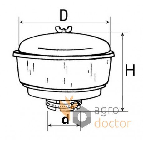 Фільтр повітряний AZ24175 John Deere