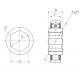 Пiдшипник SBX08A35LLSC3 L103Q1 [NTN]