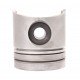 Piston with wrist pin for engine - AR87748 John Deere 3 rings