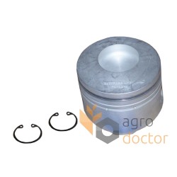 Piston with wrist pin for engine - U5LP0052 Perkins 3 rings