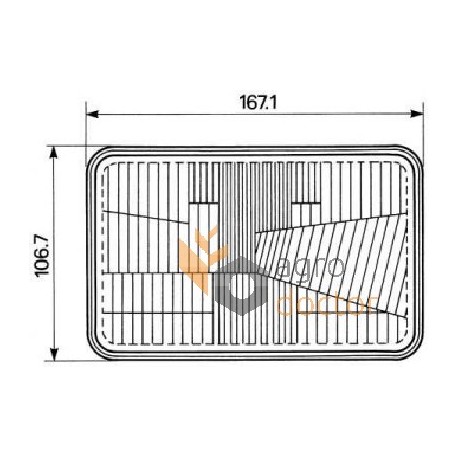 Фара додаткова LED W , ,