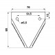 Сегмент ножа жатки 522187 комбайна подходит для Claas