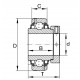 233976 Claas, 80754393 New Holland - Закрепляемый шариковый подшипник [SKF]