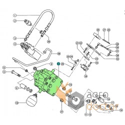 Гідравлічна помпа високого тиску 040176 підходить для Claas