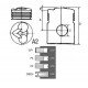Двигун DEUTZ Поршнень з кільцями і пальцем