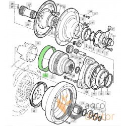 Комбайн JD Гідравліка Втулка редуктора варіатора