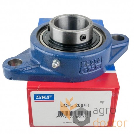 Підшипниковий вузол UCFL 208/H - 62002100 підходить для Gaspardo [SKF]