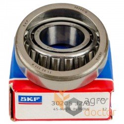 212317 | 212317.0 [SKF] Конический роликоподшипник - подходит на Claas Jaguar