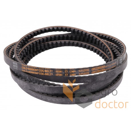 Ремень узкопрофильный (AX173), H175628 подходит для John Deere [Timken Gold-Ribbon Cog-Belt]