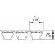 Ремінь багатоклиновий 3HB-2900