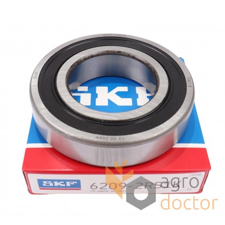 84434854 New Holland, 237908 Claas - Кульковий підшипник 6209-2RS1K (6209 K 2RS) [SKF]