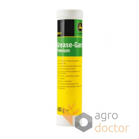 Литиевая смазка John Deere Grease-Gard Premium (желтая), 0,4 кг