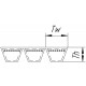 Многоручьевой ремень 3HB - 3812 - 4250121764 подходит для Fortschritt [Endura ]