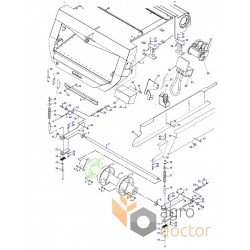 Диск вала наклонной камеры D28281245 Massey Ferguson