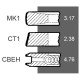Кільця поршневі 98,48 (3кільця)