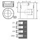 Поршень з пальцем та кільцями 30/32-13 [Bepco]