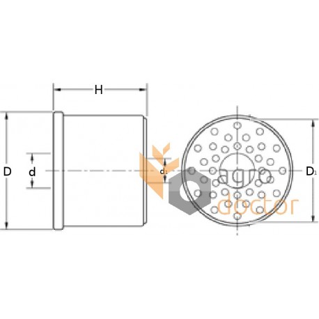 Фильтр топливный 111-4 [Bepco]