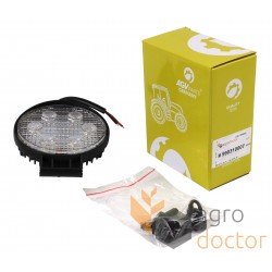 Фара дополнительная LED 18 W (6x3W Epistar), 1300 Lm, круглая