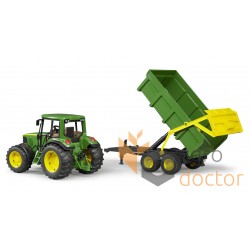 Іграшка трактор John Deere 6920 з прицепом [Bruder]