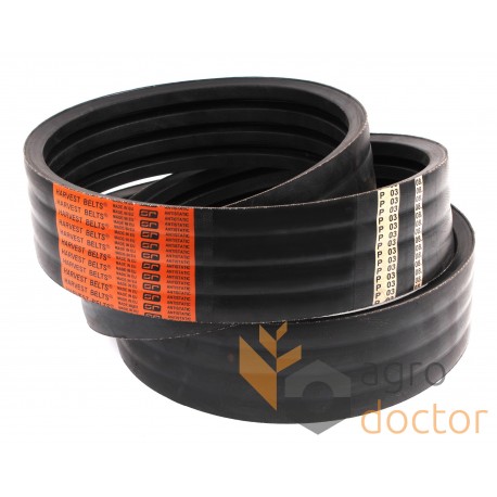 Ремень многоручьевой 87332161 [Case-IH] 15J-3556 Harvest Belts [Stomil]