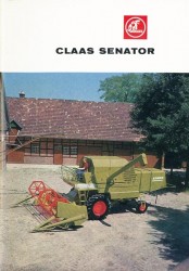 Комбайн зернозбиральний CLAAS SENATOR