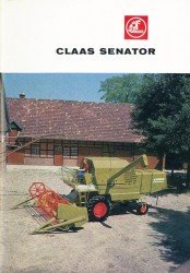Combine harvester CLAAS SENATOR