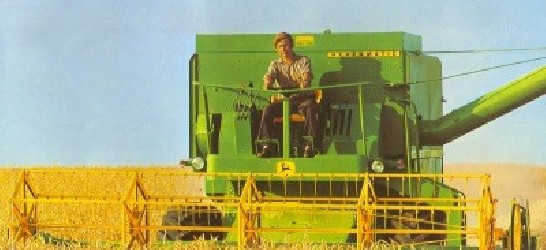 Комбайн зерноуборочный JOHN DEERE 960–985